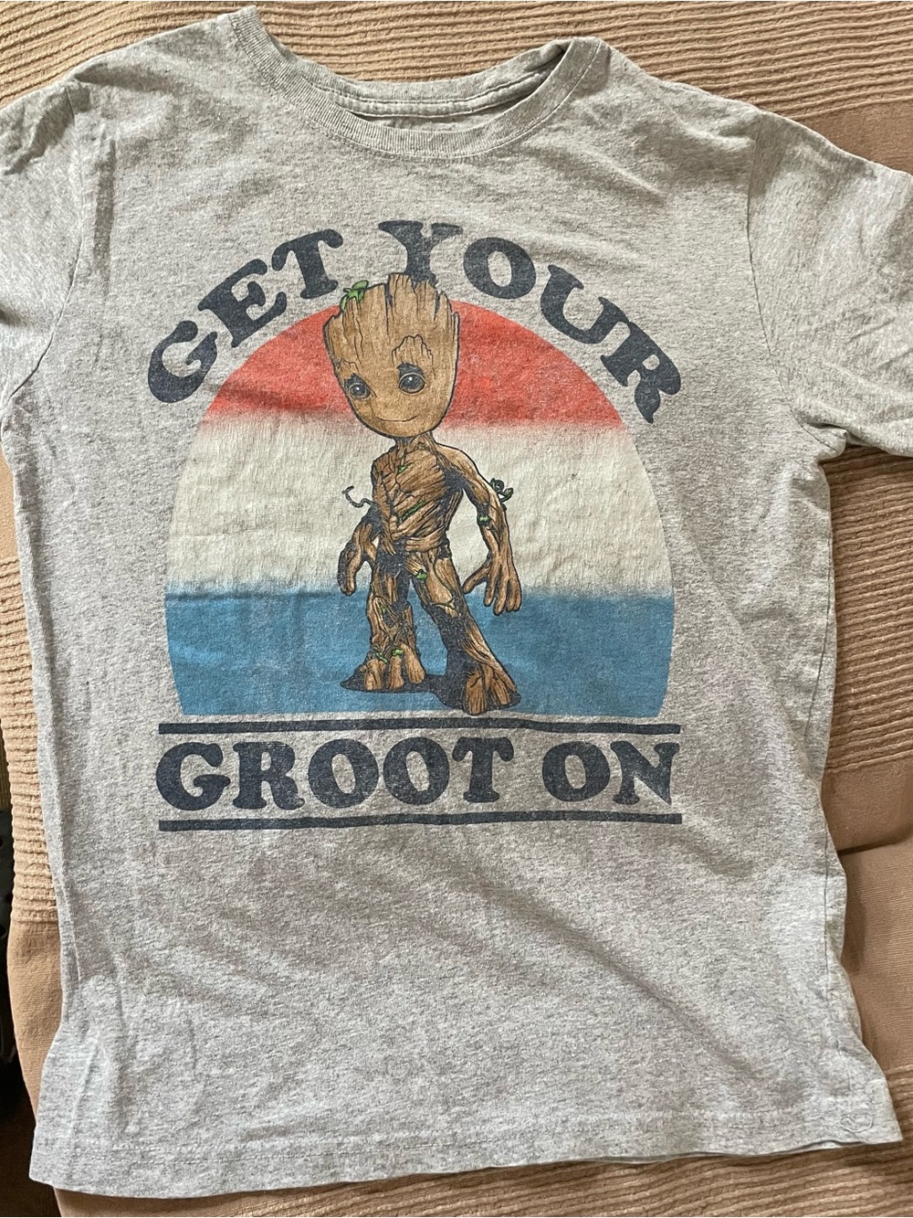 Kids Grey 'Get Your Groot On' Graphic Tee